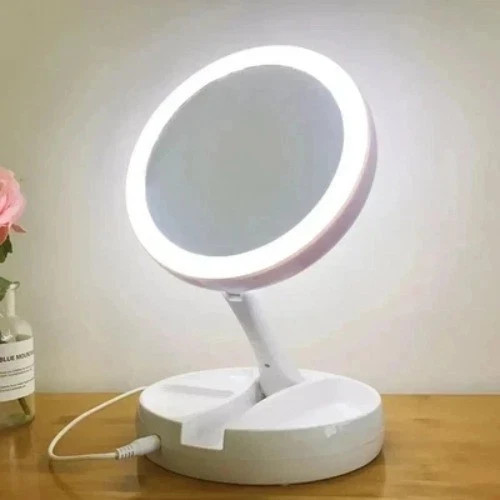 Led makeup mirror double - led,