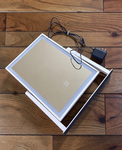 Led lighted vanity - vanity, makeup