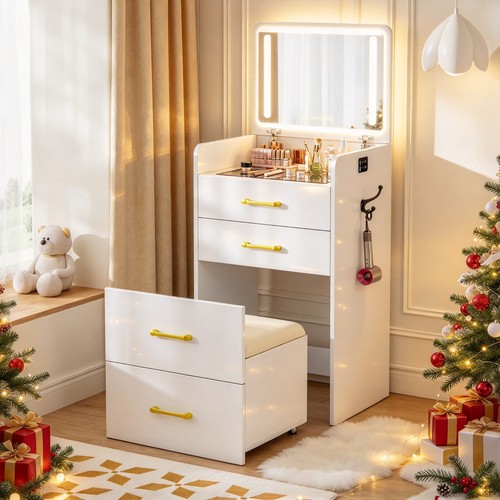 Vanity with mirror and - vanity,